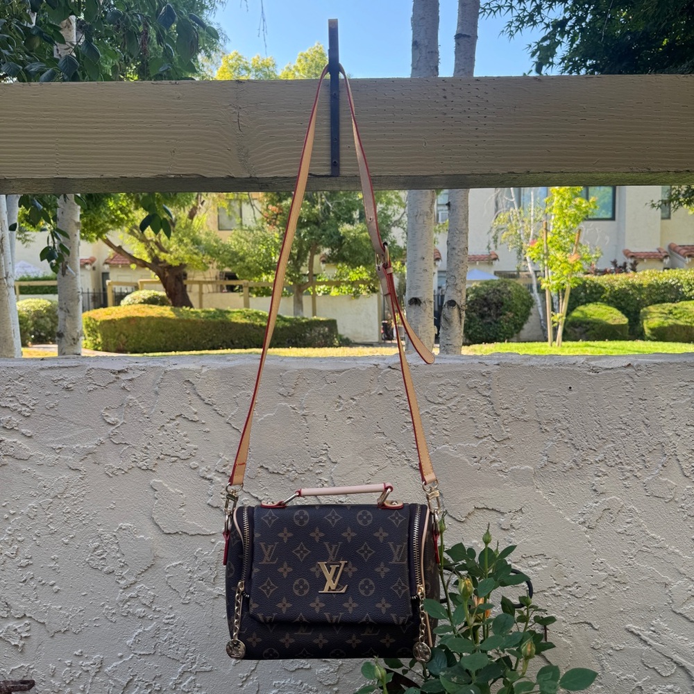 Designer Inspired Brown Shoulder Bag